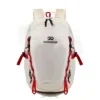 25L Nylon Hiking Backpack with Adjustable Straps White color SKU reference