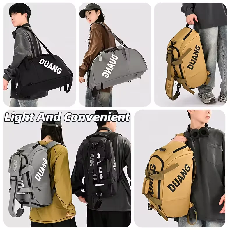 Oxford Gym & Travel Bag with Shoe Compartment product reference image