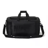 38L Polyester Travel Duffel with Adjustable Strap Black SKU overview reference