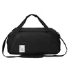 Large Oxford Gym & Travel Duffel with Shoe Compartment Black color SKU reference