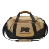 Oxford Travel Duffel with Independent Shoe Compartment Khaki color SKU reference