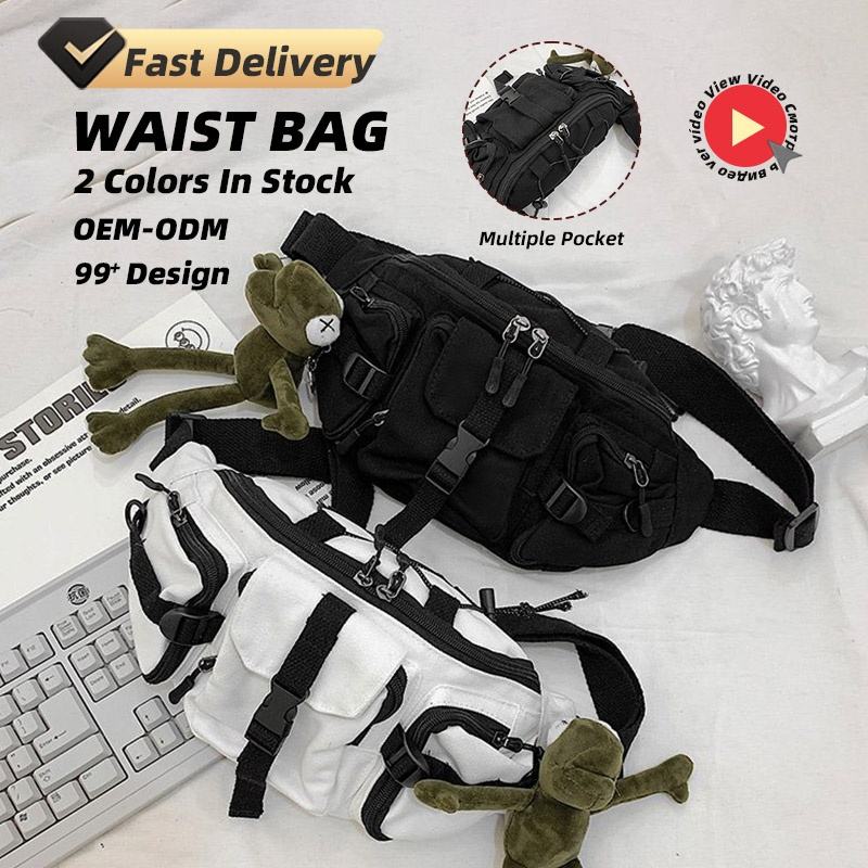 Canvas Anti-Theft Waist & Crossbody Bag product reference image