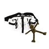 Canvas Anti-Theft Waist & Crossbody Bag White color SKU reference