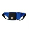 Oxford Chest Waist Bag with USB Port and Bottle Pocket Navy color SKU reference