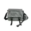 2-in-1 Oxford Crossbody Messenger Bag with Coin Purse Gray color SKU reference