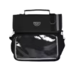 Oxford School Backpack with Clear Front and Reflective Stripe Black color SKU reference