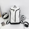 Oxford Travel Backpack with Separate Shoe Pocket White color SKU reference