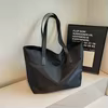 Oxford Tote with Hidden Base Extension Black SKU overview reference
