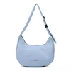 Nylon Crossbody Gym Bag with Yoga Mat Carry System Light Blue color SKU reference