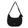 Nylon Crossbody Gym Bag with Yoga Mat Carry System Black color SKU reference