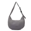 Nylon Crossbody Gym Bag with Yoga Mat Carry System Gray color SKU reference
