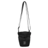 2L Oxford Crossbody Phone Pouch with Adjustable Strap Black color SKU reference