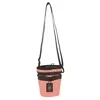 2L Oxford Crossbody Phone Pouch with Adjustable Strap Pink color SKU reference