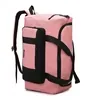 Convertible Oxford Gym and Travel Duffel with Shoe Storage Pink color SKU reference