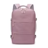 Expandable Oxford Diaper Backpack with Insulated Layer Deep Pink color SKU reference