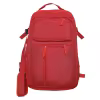 Multi-Pocket Sports & Hiking Duffel Backpack Red color SKU reference