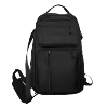 Multi-Pocket Sports & Hiking Duffel Backpack Black color SKU reference