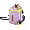 Drawstring Phone & Water Bottle Crossbody Bag Purple color SKU reference