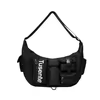 Oxford Multi-Pocket Travel Messenger Bag Black color SKU reference