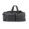 Foldable Rolling Travel Duffel with Shoe Compartment Color option 02 color SKU reference