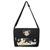 Bear-Print Mini Shoulder Bag with Pom-Pom Charm Color reference 03 color SKU reference