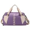 Oxford Travel Duffel with Shoe Storage and Wet-Dry Pocket Purple color SKU reference