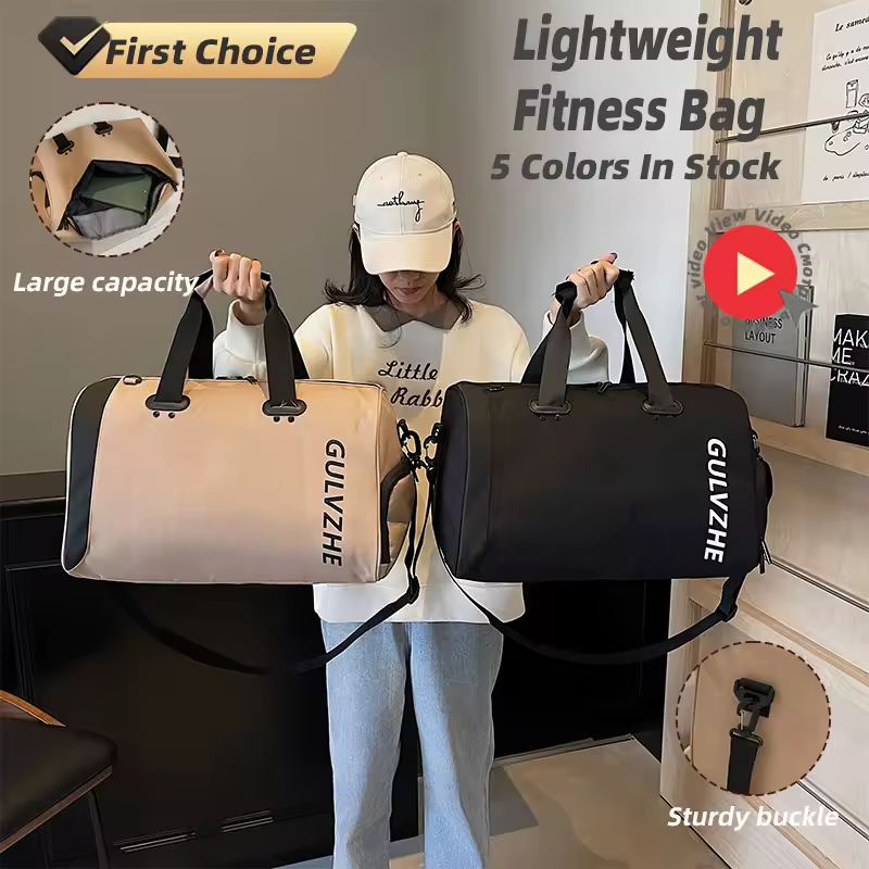 Letter-Print Nylon Sport Shoulder Bag product reference image