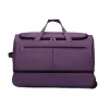 Three-Size Foldable Rolling Luggage with Silent Wheels Purple · reference 1 color SKU reference