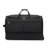 Three-Size Foldable Rolling Luggage with Silent Wheels Black · reference 3 color SKU reference