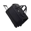 Three-Size Foldable Rolling Travel Duffel Black · reference 2 color SKU reference