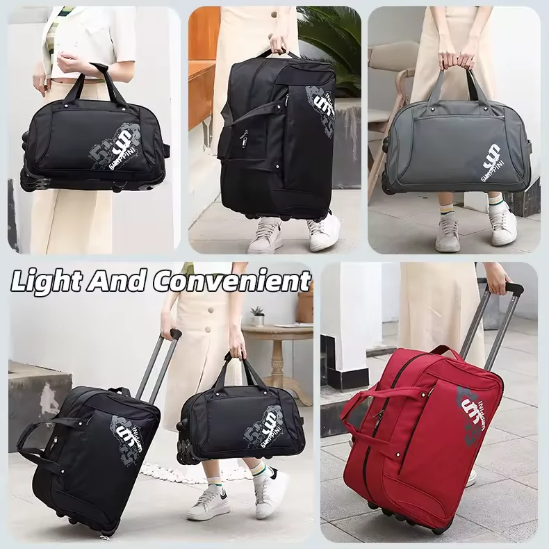 Two-Size Rolling Duffel with Combination Lock product reference image