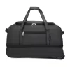 Three-Size Oxford Rolling Travel Backpack with Laptop Sleeve Black · reference 1 color SKU reference