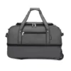 Three-Size Oxford Rolling Travel Backpack with Laptop Sleeve Gray · reference 3 color SKU reference