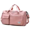 Oxford Travel Duffel with Shoe and Wet-Dry Compartments Pink color SKU reference