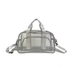 Two-Size Clear PVC Event Tote with Crossbody Carry SKU option 03 SKU overview reference
