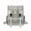 14L Clear PVC Backpack with Reinforced Strap Stitching SKU option 02 color SKU reference