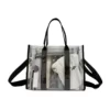 13L Clear PVC Shoulder & Crossbody Bag for Events SKU option 04 color SKU reference
