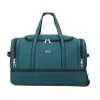 Expandable Rolling Travel Duffel with Three Heavy-Duty Wheels Lake blue · reference 1 color SKU reference
