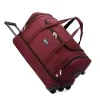Expandable Rolling Travel Duffel with Three Heavy-Duty Wheels Red · reference 2 color SKU reference