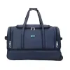 Expandable Rolling Travel Duffel with Three Heavy-Duty Wheels Blue · reference 3 color SKU reference