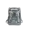 18L Heavy-Duty Clear PVC Stadium Backpack Gray color SKU reference