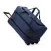Oxford Rolling Travel Duffel with Two-Way Zipper Blue · reference 2 color SKU reference