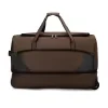 Oxford Rolling Travel Duffel with Two-Way Zipper Brown · reference 3 color SKU reference
