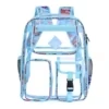18L Clear PVC Sports Backpack with Side Mesh Pocket Blue reference 2 color SKU reference