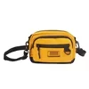 1.5L Nylon Geometric Crossbody Sling Bag Yellow color SKU reference