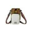 1.6L Nylon Mini Crossbody Waist Bag Brown color SKU reference