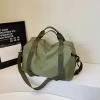 Polyester Sports Tote with Yoga Mat Strap Green color SKU reference