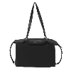 Oxford Sport Shoulder Bag for Business Travel Black color SKU reference