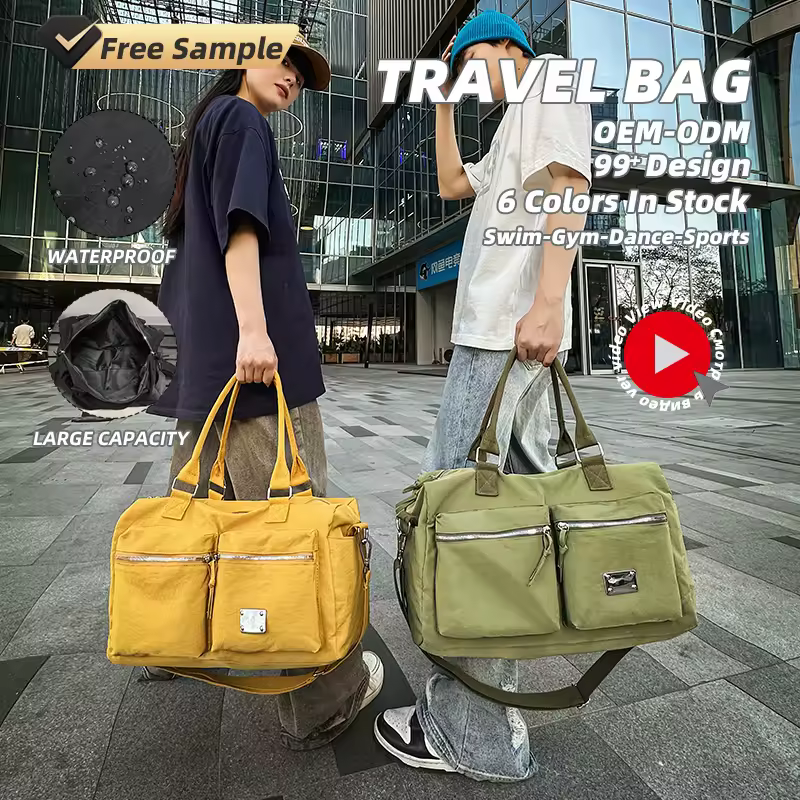Large Travel Crossbody Bag with Security Pocket product reference image