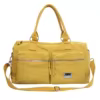 Large Travel Crossbody Bag with Security Pocket Yellow color SKU reference